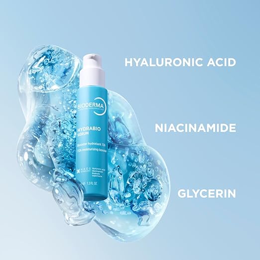 Bioderma - Hydration Serum - Hydrabio - Hydration Booster - Hydrating Feeling - Facial Hydrating Serum for Dehydrated Sensitive Skin