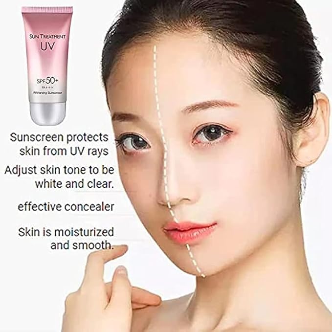 Sunscreen Cream Uv Isolation Spf 50+ (5pcs)