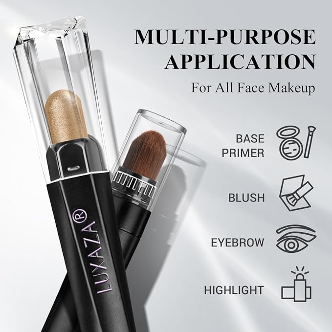 Brown Eyeshadow Stick Makeup Set 10PCS Neutral Shimmer And Matte Cream Eye Shadow Palette Metallic Bronze Smoky Eyeliner Brightener Crayon Pencil Kit Ideal Gift for Women -Espresso
