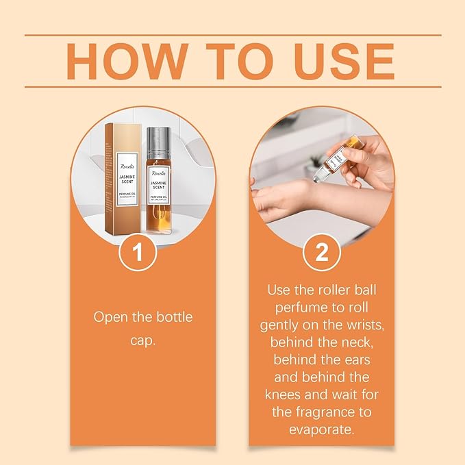 Portable Roll-On Fragrance Water Series - Long-Lasting Exquisite And Refreshing Scent For On-the-Go(3PCS)