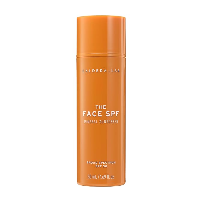 Caldera + Lab The Face SPF No White Cast Mineral Sun Screen with SPF 30