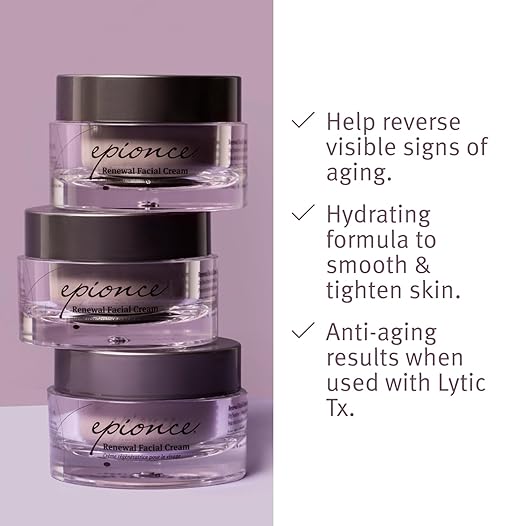 Epionce Renewal Facial Cream ? Hydrating Anti-Aging Moisturizer | For Dry Sensitive to Normal Skin | Fine Lines &amp Wrinkles | Dermatologist Skincare