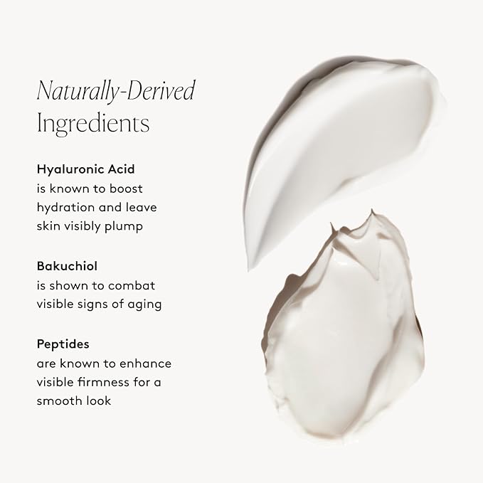 Naked &amp Thriving The Radiant Eye Set | Glow Triple Boost Eye Cream (15 mL) + Revive Firming Eye Cream (15 mL) with Peptides Hyaluronic Acid Bakuchiol and Shea Butter (Set of 2)