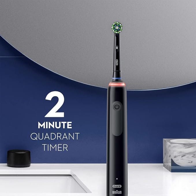 Oral-B Smart 1500 Electric Power Rechargeable Battery Toothbrush Black