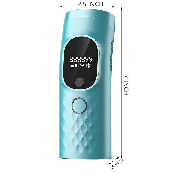 Laser Hair Removal for Women and Men - Permanent Painless Ice Cooling IPL Device Remover Machine with Shaver Goggles 999999 Flashes for Body and Face Corded