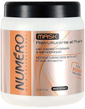 BRELIL Numero Restructuring Cream Mask Hair with Oat Extracts (33.81 fl.oz)