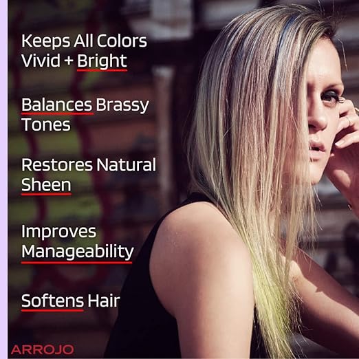 ARROJO Ultra Violet Conditioner Floral Bouquet 8.5 Fl Oz