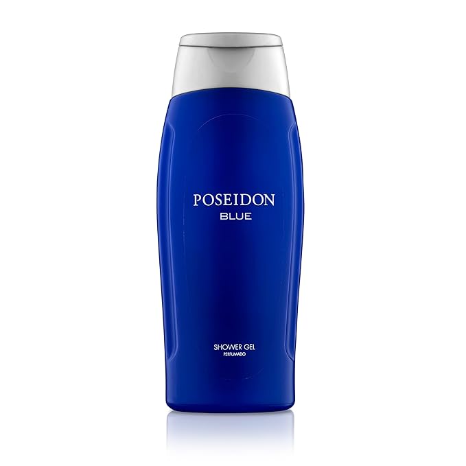 Instituto Espa?ol Poseidon Blue Men?™s Gift Set Invigorating Citrus and Aromatic Notes Fresh Eau de Toilette Spray 3.4 fl oz and Shower Gel 8.45 fl oz