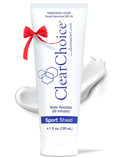 Clear Choice Sunscreen for Face SPF 45 Oil Free Sunblock &amp Light Moisturizer with Zinc Oxide Reef-Safe Broad Spectrum Water-Resistant No White Cast Light Moisturizer 4oz