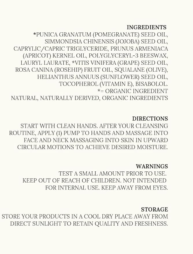 Skinful Facial Serum for Soft Youthful Skin Nourishing Firming Face Serum for Glowing Skin - 2oz