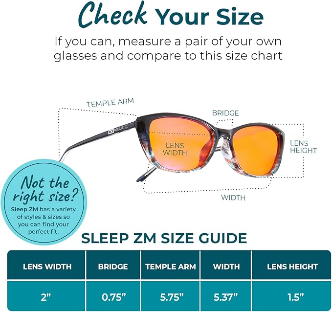 100% Blue Light Blocking Glasses - Women + Men - Better Sleep - Anti Eye Strain Protection - Computer Screens Gaming