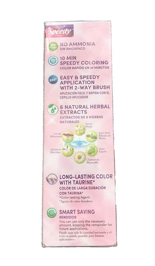 HOYU Bigen Speedy Hair Color No. 2 Light Warm Chestnut (Pack Of 6)