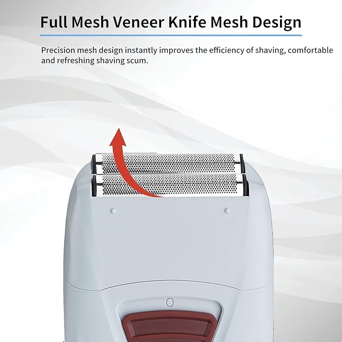 Electric Hair Clipper Rechargeable Men Electric Hair Clipper Trimmer Double Head Reciprocating Shaver