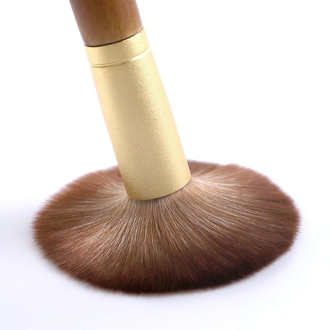 X Marilyn 10PCS Makeup Brush Set Brown Gold Double Ended Professional Make Up Brush for Foundation Blush Powder Eyeshadow Blush Eyebrow LipBest Gift Kit