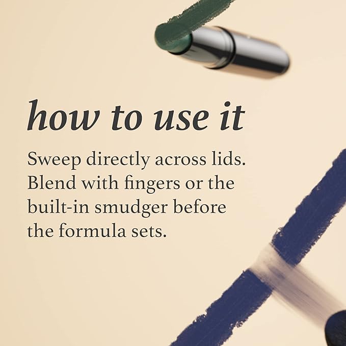 Julep Eyeshadow 101 Cr?me-to-Powder Waterproof Eyeshadow Stick Duo ? Long-Lasting Crease-Proof Easy Apply with Built-in Smudger - Desert &amp Champagne