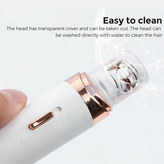 Women Face Epilator Hair Removal for Face Facial Hair Removal Cordless Rechargeable Epilator 2-in-1 Women Shaver Kit for Face Body Underarms