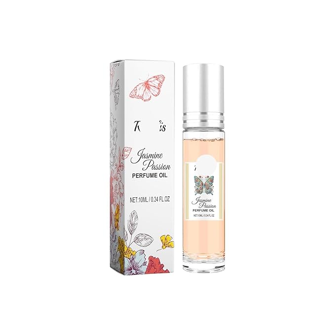 Roll-On Jasmine Perfume - Long-Lasting Portable Mini Fragrance For All-Day Allure(2PCS)
