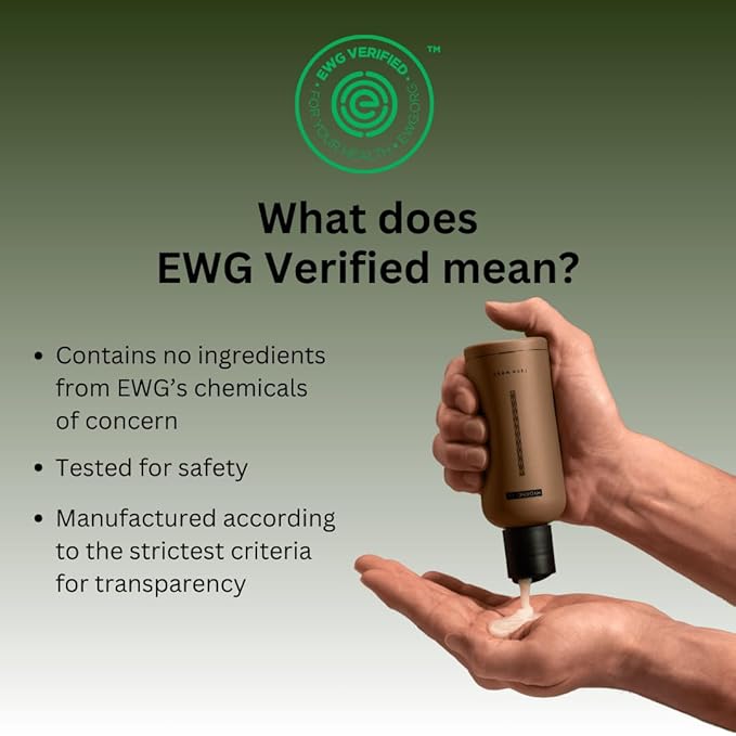 HygieneLab Fragrance-Free &amp Unscented Deodorant for Men ? EWG Verified Aluminum-Free Non-Toxic Odor Protection for Sensitive Skin (Fragrance Free)