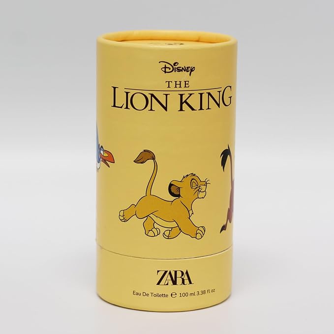 Zara The Lion King Kids' Perfume Eau de Toilette Spray 100ml (3.4 fl oz) Playful &amp Wild Fragrance