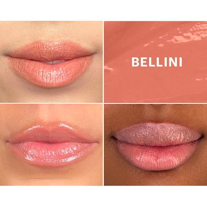 Glo Skin Beauty Cream Glaze Lip Crayon | New Neutral Shades Peach Nude (Bellini)