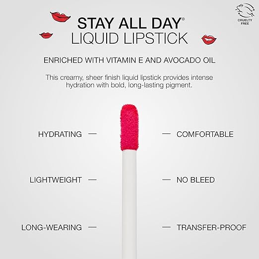 stila Stay All Day Sheer &amp Shimmer Liquid Lip