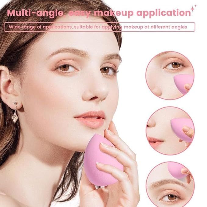 Pink Makeup Brushes Set Professional 66Pcs with Case Premium Synthetic for Foundation Concealer Blush Eyeshadow Powder Contour Makeup Brush Kit Face Eye Make up Brushes &amp Tools