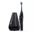 Tao Clean UV Sanitizing Sonic Toothbrush and Cleaning Station Electric Toothbrush Dual Speed Setting Black