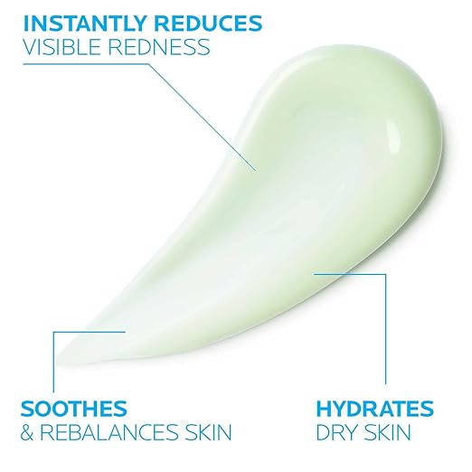La Roche-Posay Toleriane Rosaliac AR Visible Redness Reducing Cream Color Correcting Face Cream for Sensitive Skin with Green Pigments Soothing and Hydrating