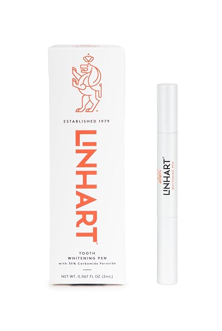 Linhart Teeth Whitening Pen ? Professional Strength Gel for a Brighter Smile ? Fast Safe and Easy-to-Use Whitening ? No Sensitivity ? Compact &amp Travel-Friendly ? 30+ Applications