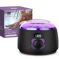 BLITZWAX Brazilian and Bikini Wax Pot for Women Hard Waxing Warmer for Face Legs and Body At Home Hair Removal Machine Beginner Friendly Digital Fast Heating 16oz Capacity