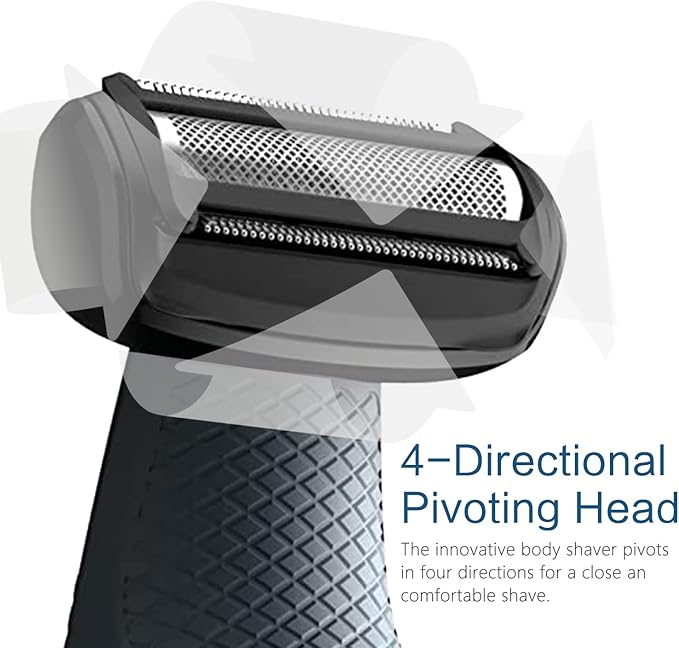 BG2000 Replacement Body Groomer Foil Head for norelco bodygroom Replacement Heads of Trimmer Shaver Foil BG5025 BG7030 BG7040 BG2030 BG2040 Replacement Heads 2-pc Pack