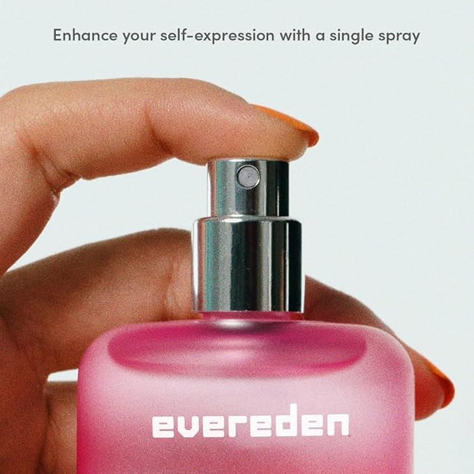 Evereden Fragrance Hair and Body Mist Bundle of 3: Clean &amp Vegan Collectible Hair and Body Spray for Teen Girls Set - Amplify Your Self-Expression with Iconic Scents in Aesthetic Bottles