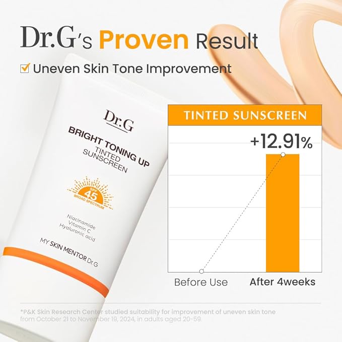 Dr.G Bright toning up tinted Sunscreen