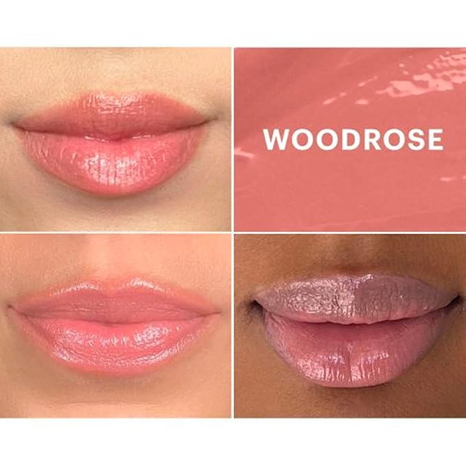 Glo Skin Beauty Cream Glaze Lip Crayon | New Neutral Shades Mid-Tone Mauve Nude (Woodrose)