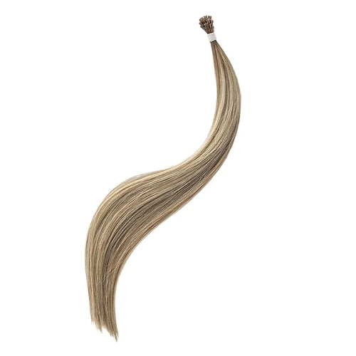 100% Real European Human Hair Keratin Bond Extensions 20 Multi-Dimensional Blonde #10/20