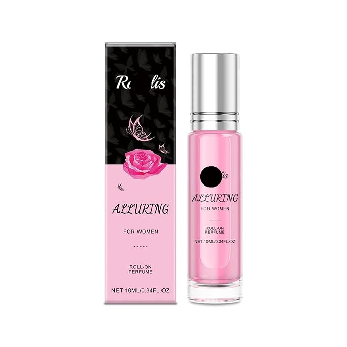 Romantic Rose Roll-On Perfume - Natural &amp Long-Lasting Scent For Daily Use Portable Fragrance For Couples' Dates(3PCS)