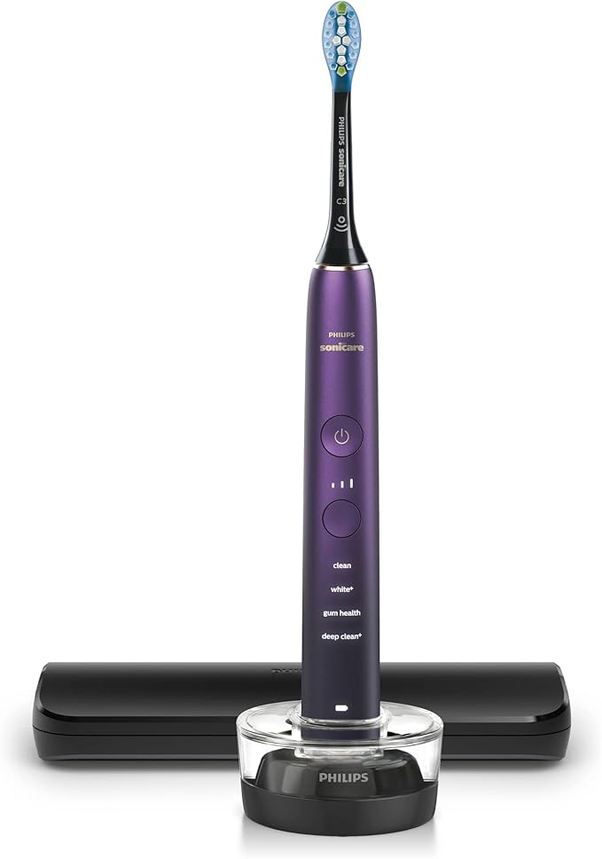 Philips Sonicare 9000 Special Edition Rechargeable Toothbrush Black/Purple HX9911/91