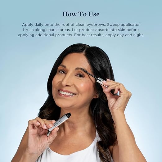 Beverly Hills MD Thick + Full Brow Serum- Enhancing Growth Formula for Visibly Fuller Thicker Looking Brows- Supports Healthy Keratin Production
