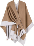 Moss Rose Women's Shawl Wrap Poncho Ruana Cape Open Front Cardigan Shawls for Fall Winter