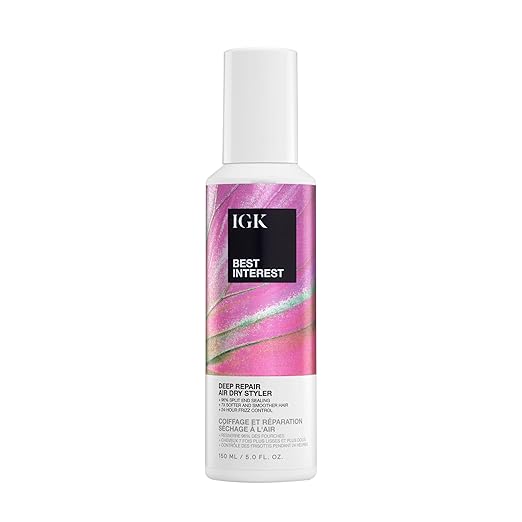 IGK BEST INTEREST Bond Building Air Dry Styling Cream
