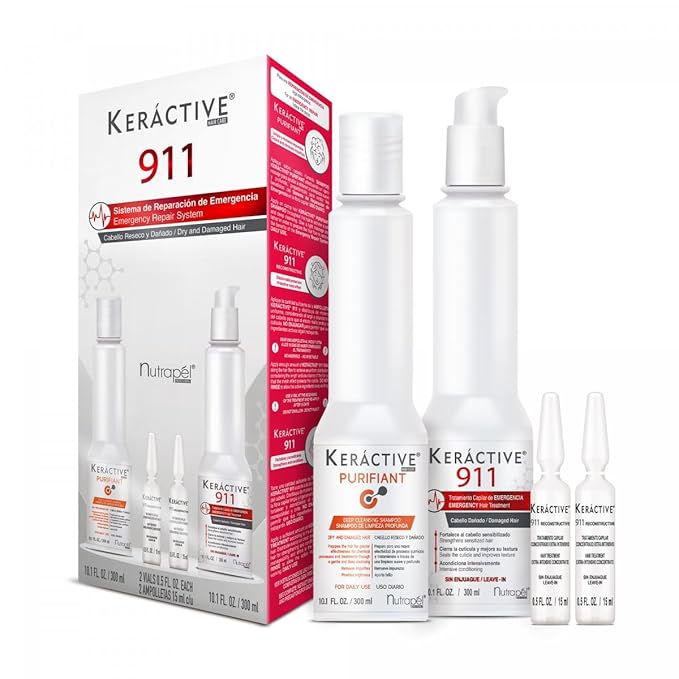 KERdraft HAIR CARE INTEGRAL INTENSE HAIR TREATMENT SET TRATAMIENTO INTENSO