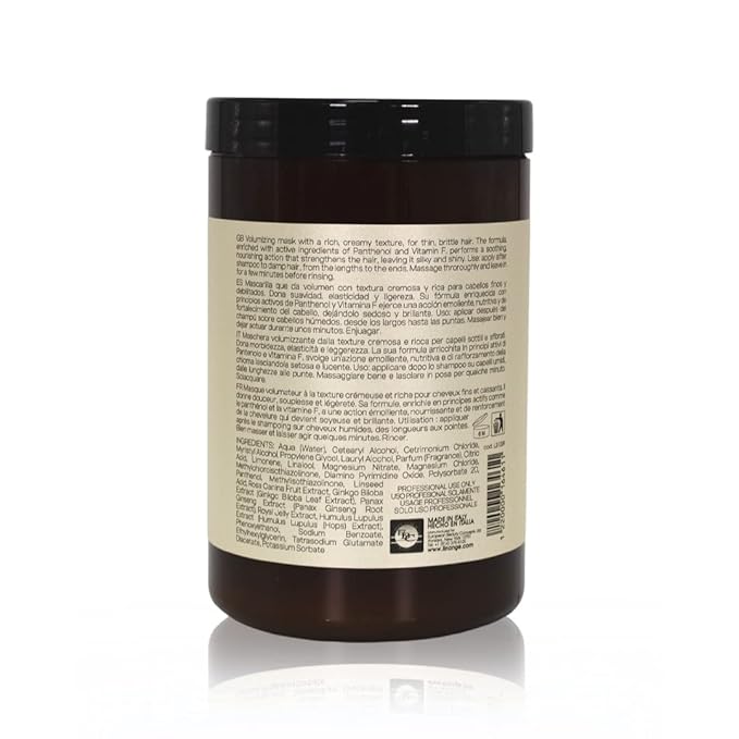 LINANGE Energyplex Hair Stimulating Mask - Nourishing Treatment for Weak and Brittle Hair 1000ml / 33.8 fl oz