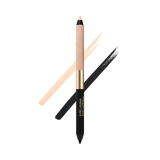 Est?e Lauder Smoke and Brighten Long-Lasting Waterproof Kajal Eyeliner Pencil Duo 0.03 Ounce