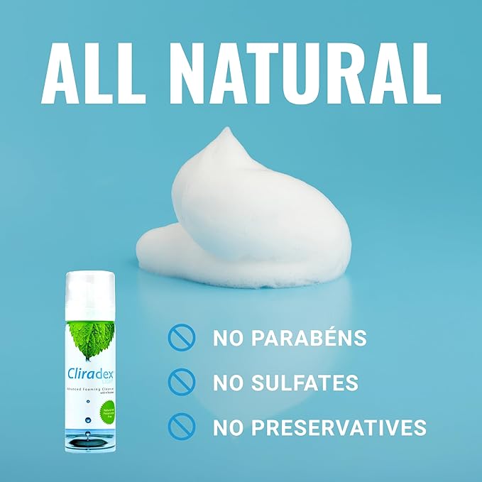 Foam - Gentle Eyelid Cleanser &amp Eyelash Conditioner | Daily Facial Cleanser &amp Safe Solution for Eyelid Hygiene - 1.5oz 4-Terpineol Formula