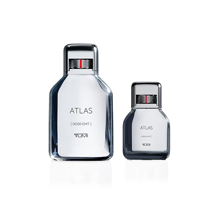 TUMI ATLAS [00:00 GMT] - Bold &amp Sophisticated Cologne for Men with Citrus Fragrance Notes - 6.7 oz &amp 1.0 oz Eau de Parfum