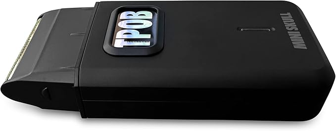 TPOB Mini Skull Single Shaver Compact Design That can fit in Your Pocket with a Turbo Charged Motor Perfect for Both Professional and at-Home use (Black)