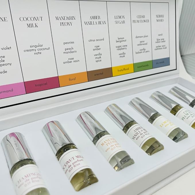 Tulip Classic Collection Discovery Set 7-Piece Eau de Parfum Sampler 1.5ml Each
