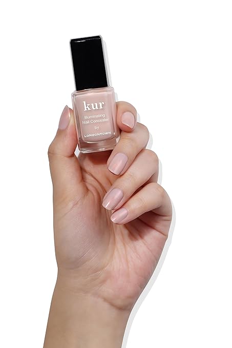 LONDONTOWN kur Nail Conceal &amp Go Duo Set Includes Nail Illuminating Concealer &amp Gel Genius Top Coat 2 Piece Set 0.4 Fl Oz