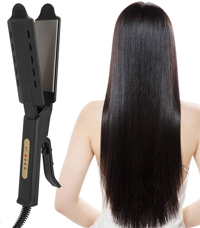 Hair Straightener  29 x 11 x 4 . 5cm Alloy Flat Iron Hair Straightener for Any Hair Type