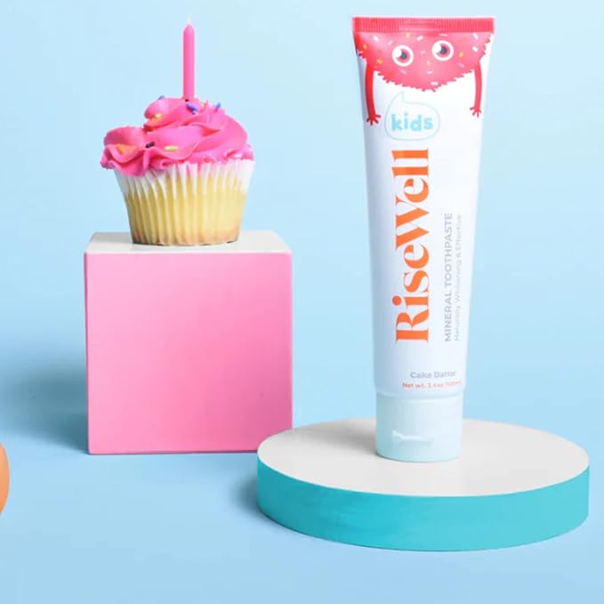 Risewell Kids Cake Batter Hydroxyapatite Toothpaste